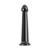 Нереалистичный фаллоимитатор Jelly Dildo L Toyfa Basic, TPE, черный, 20 см