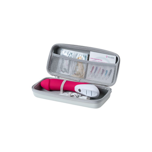 Вибратор Mystim Terrific Truman силиконовый, фуксия, 27 см