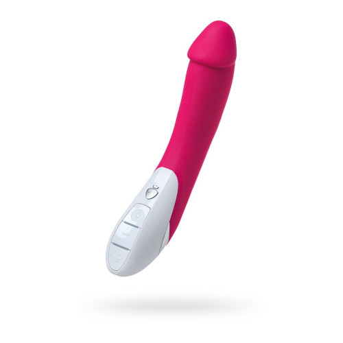 Вибратор Mystim Terrific Truman силиконовый, фуксия, 27 см
