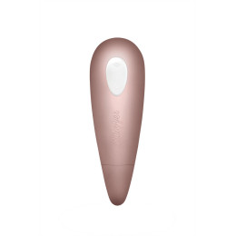 Вакуум-волновой стимулятор клитора Satisfyer Number One, ABS пластик, розовый, 14,5 см
