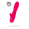 Вибратор с клиторальным стимулятором A-Toys by TOYFA Liby , силикон, розовый, 15 см