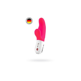 Вибратор Fun Factory MiSS BI, силикон, розовый, 17 см