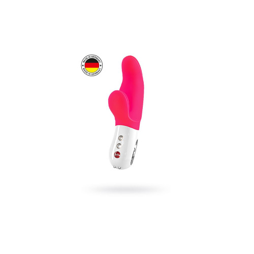 Вибратор Fun Factory MiSS BI, силикон, розовый, 17 см