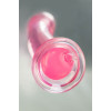Нереалистичный фаллоимитатор Jelly Dildo L Toyfa Basic, TPE, розовый, 20 см