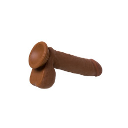 Реалистичный фаллоимитатор RealStick Elite Mulatto, коричневый, 16 см