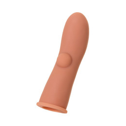 Насадка реалистичная KOKOS EXTREME SLEEVE с имитацией пирсинга, TPE, телесная, 12.7 см
