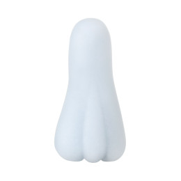 Мастурбатор нереалистичный, ORB Warmmer, MensMax, TPE, белый, 15 см