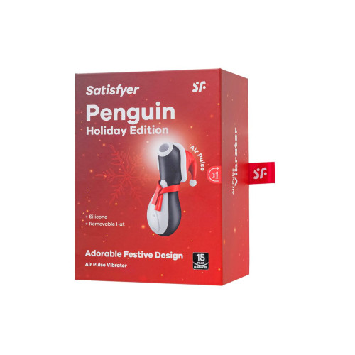 Вакуумно-волновой бесконтактный стимулятор клитора Satisfyer Pro Penguin Holiday Edition