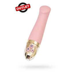 **АУТЛЕТ** Вибратор Mystim Right on Ron силикон, розовый, 16,5 см