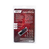 Страпон на креплении Black&Red by TOYFA, силикон, черный, 24 см