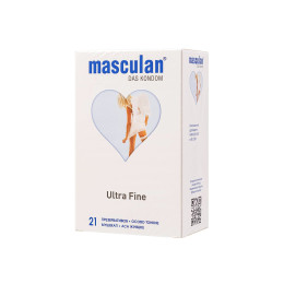 Презервативы Masculan, Ultra Fine №21, особо тонкие, 19 см, 5,3 см, 21шт