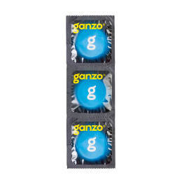 Презервативы  GANZO XXL увеличенные, латекс, 19 см, 5,5 см, 3 шт.