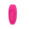 Клиторальный вибратор в трусики JOS FLIRTY, силикон, розовый, 9,3 см