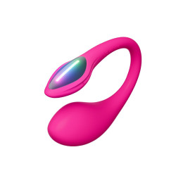 Виброяйцо LOVENSE Lush Mini, силикон, розовый, 9,6 см