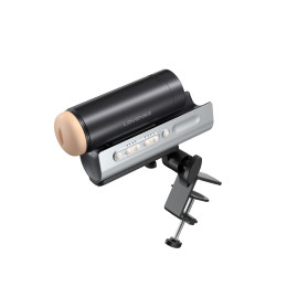 Вибромастурбатор нереалистичный LOVENSE Solace PRO, TPE, черный, 23,1 см