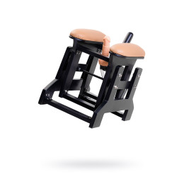 Секс-тренажер Diva Love Rider, с двумя насадками, металл, телесный, 57 см