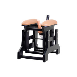 Секс-тренажер Diva Love Rider, с двумя насадками, металл, телесный, 57 см