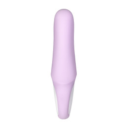 Нереалистичный вибратор Satisfyer Vibes Charming Smile, силикон, фиолетовый, 18,7 см.