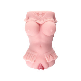 Мастурбатор реалистичный Juicy Pussy by TOYFA Little flower, TPE, телесный, 11,5 см