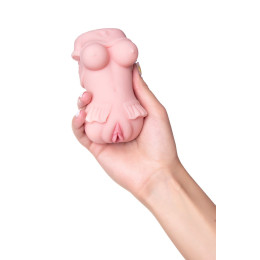 Мастурбатор реалистичный Juicy Pussy by TOYFA Little flower, TPE, телесный, 11,5 см