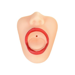 Мастурбатор реалистичный Juicy Pussy by TOYFA Juicy Lips, рот, TPR, телесный, 12,6 см