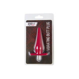 Анальная втулка Black&Red by TOYFA, TPE, красный, 12,7 см, Ø 3 см