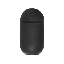 Мастурбатор нереалистичный MEN'S MAX CAPSULE 05 STEP, TPE, черный, 8 см (В ЗИПЛОКЕ)
