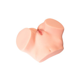 Мастурбатор реалистичный KOKOS HANNA ONAHOLE 001 с двойным слоем, TPR, телесный, 36,5 см