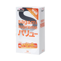 Презервативы Sagami, xtreme, латекс, 19 см, 5,4 см, 24 шт.