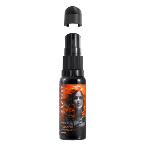 Гель Erotist с эффектом вибрации VOLCANO OF PASSION: MANGO (со вкусом манго), 25 мл
