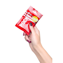 Нереалистичный мастурбатор TENGA Pocket Click Ball, TPE, белый, 7,5 см