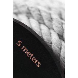 Веревка для шибари Pecado BDSM, на катушке, хлопок, белая, 5 м