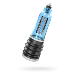 Помпа для пениса Bathmate HYDROMAX5, ABS пластик, голубая, 26 см (аналог Hydromax X20)