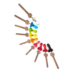 Набор леденцов Pecado BDSM, «Пенис мини ассорти», 9 шт.