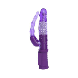Анально-вагинальный вибратор A-Toys by TOYFA High-Tech fantasy, TPR, фиолетовый, 22 см