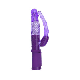 Анально-вагинальный вибратор A-Toys by TOYFA High-Tech fantasy, TPR, фиолетовый, 22 см