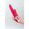 Нереалистичный вибратор Satisfyer Vibes Mr. Rabbit, силикон, красный, 22,1 см.