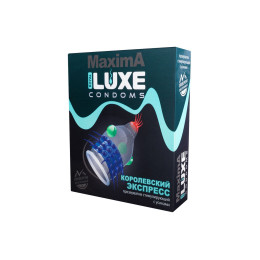 Презервативы Luxe, maxima, «Королевский экспресс», 18 см, 5,2 см, 1 шт.