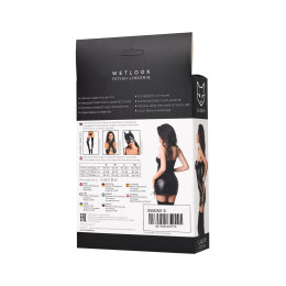 Платье Glossy Lillie из материала Wetlook, L