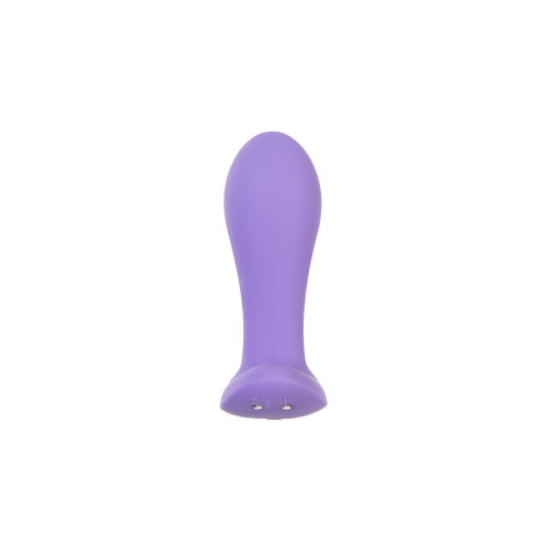 Анальный вибратор Satisfyer Intensity Plug Connect App, силикон, фиолетовый, 9 см