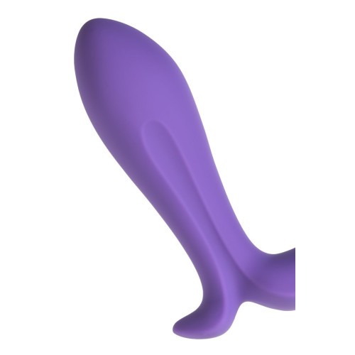 Анальный вибратор Satisfyer Intensity Plug Connect App, силикон, фиолетовый, 9 см