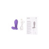 Анальный вибратор Satisfyer Intensity Plug Connect App, силикон, фиолетовый, 9 см