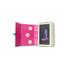 Анальный вибратор Satisfyer Intensity Plug Connect App, силикон, фиолетовый, 9 см