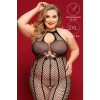 Костюм-сетка Candy Girl Josie, нейлон, черный, 2XL