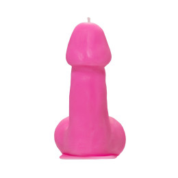 Свеча Pecado BDSM «Пенис средний», розовая, 47 гр.