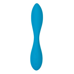 Стимулятор точки G с фиксацией формы Satisfyer G-Spot Flex 1, бирюзовый, 19,5 см