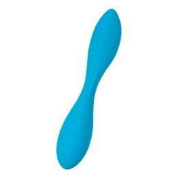Стимулятор точки G с фиксацией формы Satisfyer G-Spot Flex 1, бирюзовый, 19,5 см