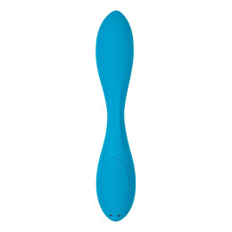 Стимулятор точки G с фиксацией формы Satisfyer G-Spot Flex 1, бирюзовый, 19,5 см