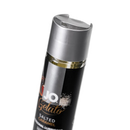 Съедобный лубрикант на водной основе JO Gelato Salted Caramel, со вкусом солёная карамель, 120 мл