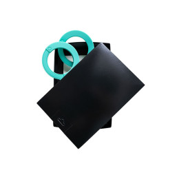 Наручники Штучки-дрючки, силикон, голубые, 33 см